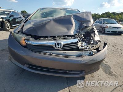 Piąte zdjęcie samochodu w środku: 2012 HONDA CIVIC LX VIN:19XFB2F52CE087611 - miniatura