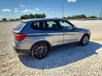 Trzecie zdjęcie samochodu z tyłu: 2014 BMW X3 XDRIVE28I VIN:5UXWX9C57E0D42278 - miniatura