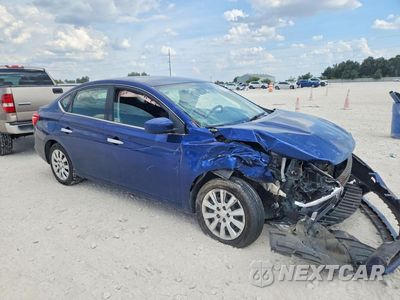 Czwarte zdjęcie samochodu z boku: 2019 NISSAN SENTRA S VIN:3N1AB7AP4KY269665 - miniatura