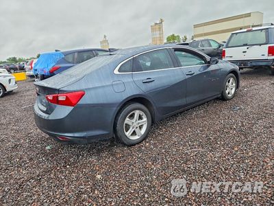 Trzecie zdjęcie samochodu z tyłu: 2021 CHEVROLET MALIBU LS VIN:1G1ZC5ST5MF018279 - miniatura