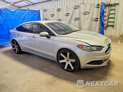 Czwarte zdjęcie samochodu z boku: 2017 FORD FUSION SE VIN:3FA6P0HD8HR270401 - miniatura