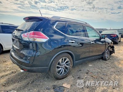 Trzecie zdjęcie samochodu z tyłu: 2016 NISSAN ROGUE SL VIN:KNMAT2MV9GP729547 - miniatura