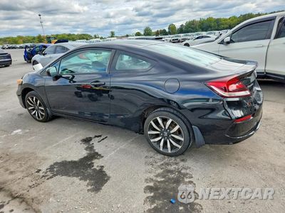 Drugie zdjęcie samochodu z przodu: 2014 HONDA CIVIC EXL VIN:2HGFG3B03EH517463 - miniatura
