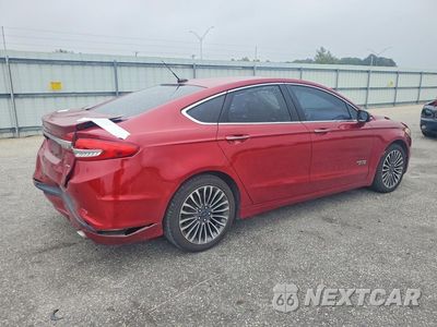 Trzecie zdjęcie samochodu z tyłu: 2018 FORD FUSION SE PHEV VIN:3FA6P0PU3JR123314 - miniatura