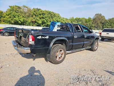 Trzecie zdjęcie samochodu z tyłu: 2004 DODGE DAKOTA QUAD SLT VIN:1D7HG48N34S691238 - miniatura