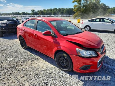 Czwarte zdjęcie samochodu z boku: 2017 CHEVROLET SONIC LS VIN:1G1JB5SHXH4166330 - miniatura