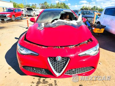 Piąte zdjęcie samochodu w środku: 2018 ALFA ROMEO GIULIA TI Q4 VIN:ZARFAEENXJ7580574 - miniatura