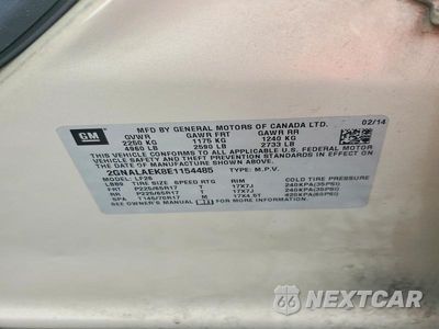 Zdjęcie 13 z 13 samochodu: 2014 CHEVROLET EQUINOX LS VIN:2GNALAEK8E1154485 - miniatura