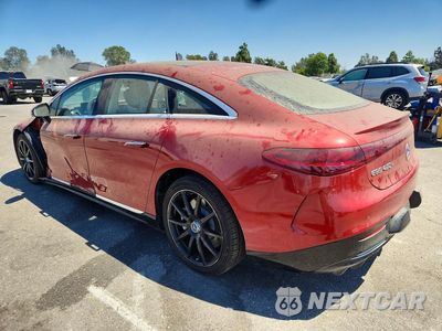 Drugie zdjęcie samochodu z przodu: 2022 MERCEDES-BENZ EQS SEDAN 450+ VIN:W1KCG2DB4NA012028 - miniatura