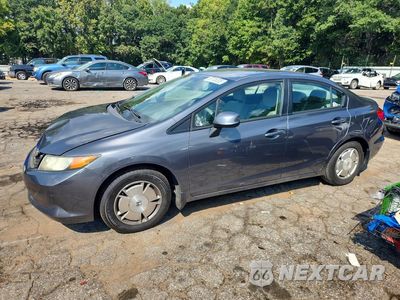 2012 HONDA CIVIC HF 2HGFB2F64CH322511 - główne zdjęcie licytacji z USA - miniatura