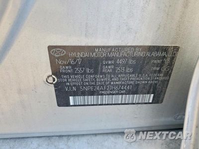 Zdjęcie 12 z 12 samochodu: 2018 HYUNDAI SONATA SE VIN:5NPE24AF2JH674441 - miniatura