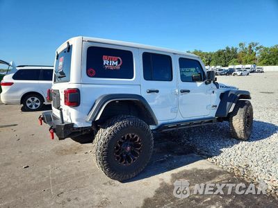 Trzecie zdjęcie samochodu z tyłu: 2024 JEEP WRANGLER RUBICON VIN:1C4RJXFG2RW307875 - miniatura