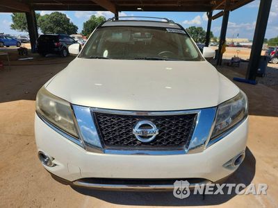 Piąte zdjęcie samochodu w środku: 2014 NISSAN PATHFINDER S VIN:5N1AR2MN2EC617848 - miniatura