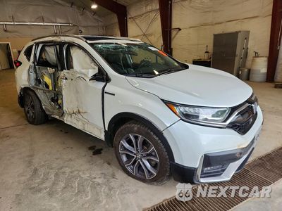 Czwarte zdjęcie samochodu z boku: 2020 HONDA CR-V TOURING VIN:7FART6H96LE022003 - miniatura
