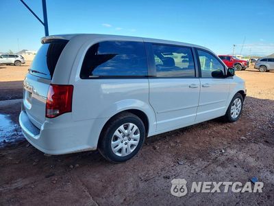 Trzecie zdjęcie samochodu z tyłu: 2014 DODGE GRAND CARAVAN SE VIN:2C4RDGBGXER407660 - miniatura