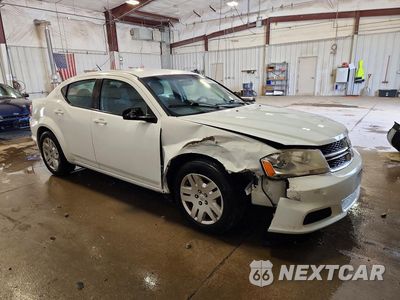 Czwarte zdjęcie samochodu z boku: 2014 DODGE AVENGER SE VIN:1C3CDZAB4EN221699 - miniatura
