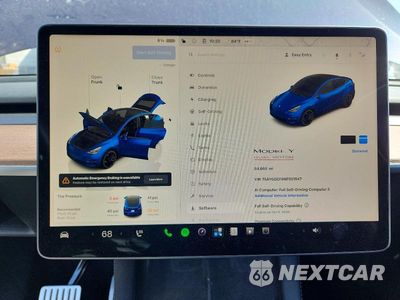 Zdjęcie 9 z 14 samochodu: 2022 TESLA MODEL Y VIN:7SAYGDEF9NF501547 - miniatura