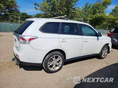 Trzecie zdjęcie samochodu z tyłu: 2014 MITSUBISHI OUTLANDER SE VIN:JA4AD3A30EZ014061 - miniatura