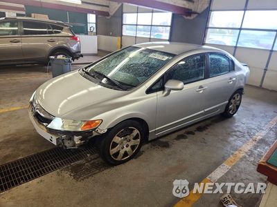 2010 HONDA CIVIC LX 19XFA1F56AE066514 - główne zdjęcie licytacji z USA - miniatura