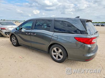 Drugie zdjęcie samochodu z przodu: 2018 HONDA ODYSSEY EXL VIN:5FNRL6H79JB053219 - miniatura