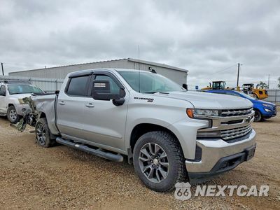 Czwarte zdjęcie samochodu z boku: 2020 CHEVROLET SILVERADO K1500 LT VIN:3GCUYDET8LG194474 - miniatura