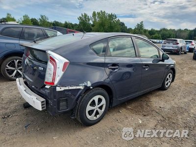 Trzecie zdjęcie samochodu z tyłu: 2014 TOYOTA PRIUS TWO VIN:JTDKN3DUXE0373482 - miniatura