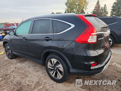 Drugie zdjęcie samochodu z przodu: 2015 HONDA CR-V TOURING VIN:5J6RM4H93FL028656 - miniatura