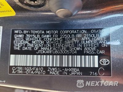 Zdjęcie 12 z 12 samochodu: 2016 TOYOTA PRIUS TWO ECO VIN:JTDKARFU8G3005704 - miniatura