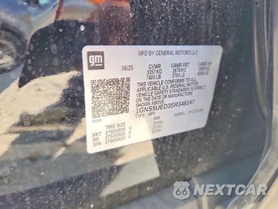 Zdjęcie 13 z 13 samochodu: 2025 CHEVROLET TAHOE C1500 PPV VIN:1GNS5UED3SR348247 - miniatura