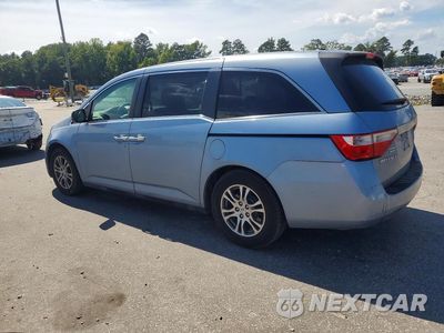 Drugie zdjęcie samochodu z przodu: 2013 HONDA ODYSSEY EXL VIN:5FNRL5H6XDB043885 - miniatura