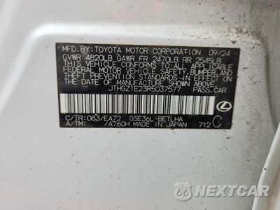 Zdjęcie 12 z 12 samochodu: 2024 LEXUS IS 350 F SPORT VIN:JTHGZ1E23R5037577 - miniatura