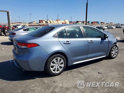 Trzecie zdjęcie samochodu z tyłu: 2020 TOYOTA COROLLA LE VIN:JTDEPRAE3LJ067352 - miniatura