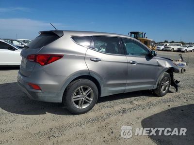 Trzecie zdjęcie samochodu z tyłu: 2018 HYUNDAI SANTA FE SPORT 2.4L VIN:5NMZTDLB3JH059502 - miniatura