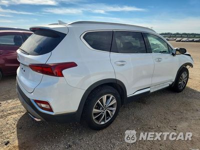 Trzecie zdjęcie samochodu z tyłu: 2019 HYUNDAI SANTA FE ULTIMATE 2.4L VIN:5NMS53AD7KH036154 - miniatura
