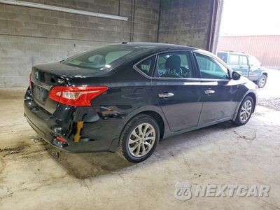 Trzecie zdjęcie samochodu z tyłu: 2019 NISSAN SENTRA SV VIN:3N1AB7AP6KY253936 - miniatura