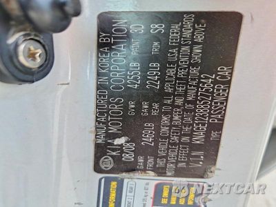 Zdjęcie 12 z 12 samochodu: 2008 KIA OPTIMA LX VIN:KNAGE123885275642 - miniatura