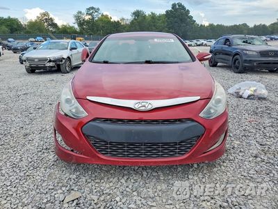 Piąte zdjęcie samochodu w środku: 2013 HYUNDAI SONATA HYBRID VIN:KMHEC4A49DA081677 - miniatura
