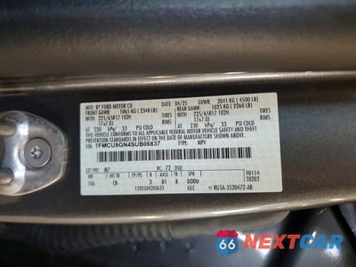Zdjęcie 13 z 13 samochodu: 2025 FORD ESCAPE ACTIVE VIN:1FMCU9GN4SUB06837 - miniatura