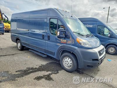 Czwarte zdjęcie samochodu z boku: 2020 RAM PROMASTER 3500 DELIVERY VAN VIN:3C6URVJG6LE140475 - miniatura