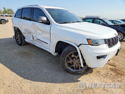 Czwarte zdjęcie samochodu z boku: 2021 JEEP GRAND CHEROKEE LIMITED VIN:1C4RJFBG4MC560433 - miniatura