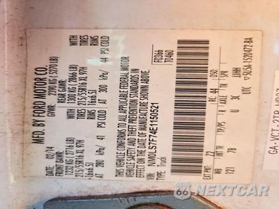 Zdjęcie 13 z 13 samochodu: 2014 FORD TRANSIT CONNECT XLT VIN:NM0LS7F74E1150521 - miniatura
