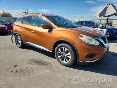 Czwarte zdjęcie samochodu z boku: 2017 NISSAN MURANO SV VIN:5N1AZ2MG2HN101371 - miniatura