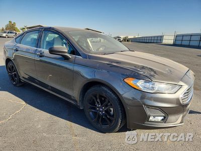 Czwarte zdjęcie samochodu z boku: 2020 FORD FUSION SE VIN:3FA6P0HD2LR189953 - miniatura