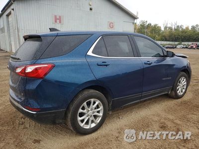Trzecie zdjęcie samochodu z tyłu: 2021 CHEVROLET EQUINOX LT VIN:2GNAXKEV2M6132990 - miniatura