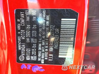 Zdjęcie 12 z 12 samochodu: 2022 HYUNDAI ELANTRA N LINE VIN:KMHLR4AF1NU277572 - miniatura
