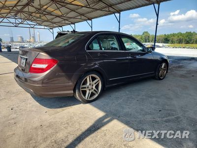 Trzecie zdjęcie samochodu z tyłu: 2014 MERCEDES-BENZ C 250 VIN:WDDGF4HBXER313379 - miniatura
