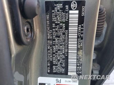 Zdjęcie 12 z 12 samochodu: 2013 TOYOTA CAMRY HYBRID LE VIN:4T1BD1FK2DU094856 - miniatura