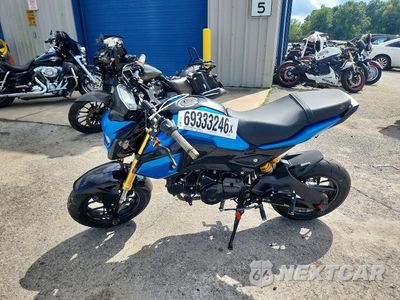 Trzecie zdjęcie samochodu z tyłu: 2017 HONDA GROM 125 VIN:MLHJC6116H5200592 - miniatura