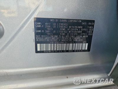 Zdjęcie 12 z 12 samochodu: 2024 SUBARU CROSSTREK LIMITED VIN:4S4GUHN61R3721613 - miniatura