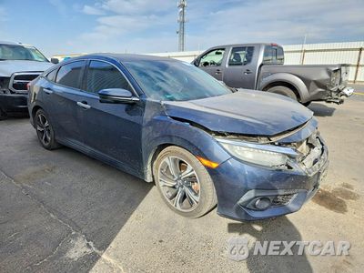 Czwarte zdjęcie samochodu z boku: 2016 HONDA CIVIC TOURING VIN:19XFC1F98GE203927 - miniatura